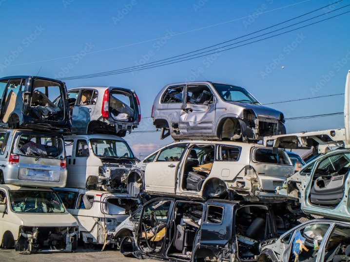 廃車、バイク
